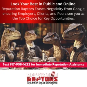 Reputation Raptors Social media posts